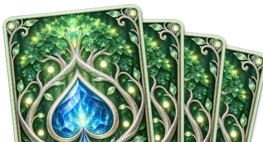 Mazzo Bosco incantato, dalla collezione di Strike Poker
