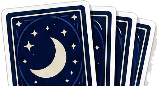Mazzo Blu notte, dalla collezione di Strike Poker