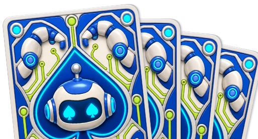 Mazzo Robot, dalla collezione di Strike Poker